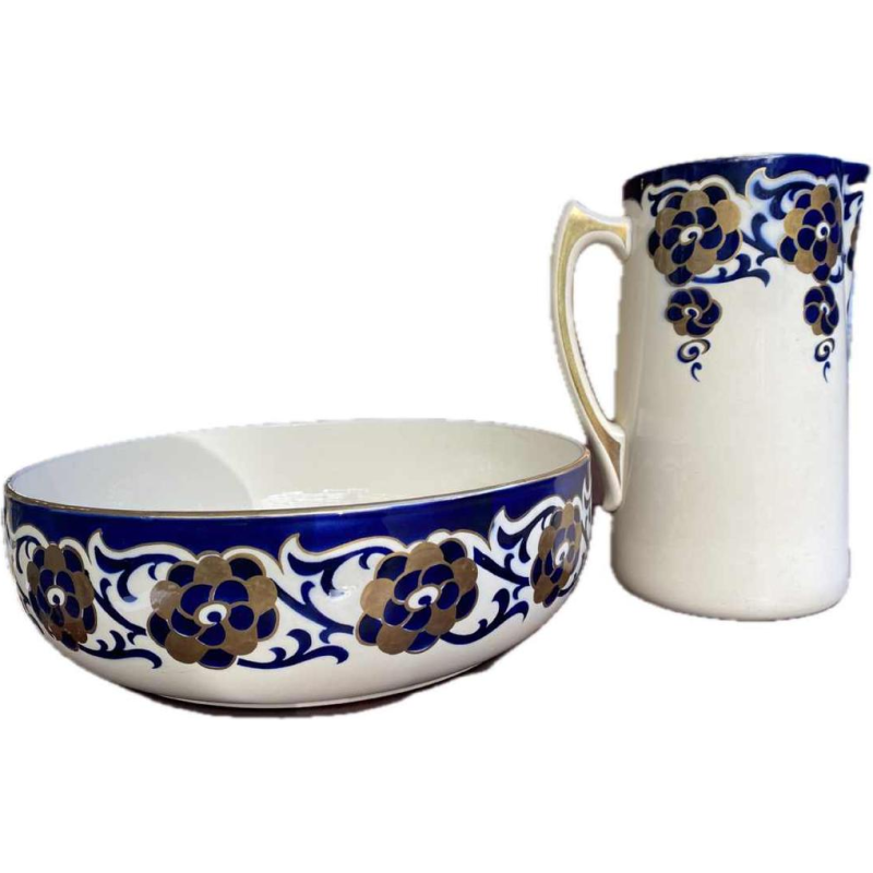 Grand broc de toilette Hamage & Moulin des Loups