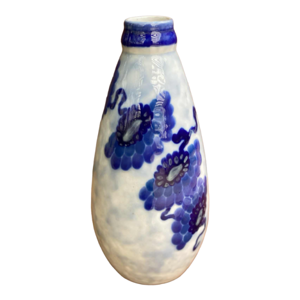 Vase de Camille Tharaud Art Deco 1920 en porcelaine de Limoges France