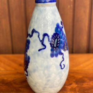 Vase de Camille Tharaud Art Deco 1920 en porcelaine de Limoges France