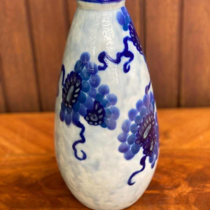 Vase de Camille Tharaud Art Deco 1920 en porcelaine de Limoges France