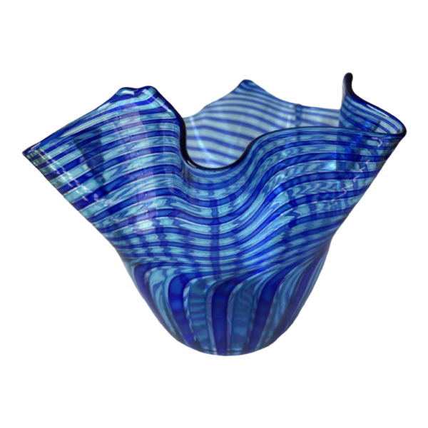 Orlando ZENNARO (1932-) Murano: glazen zakdoekvaas