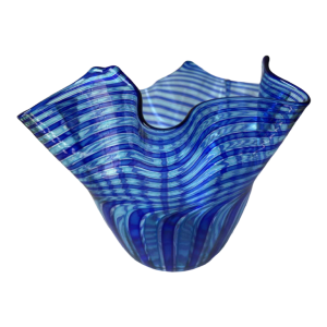 Orlando ZENNARO (1932-) Murano: glazen zakdoekvaas