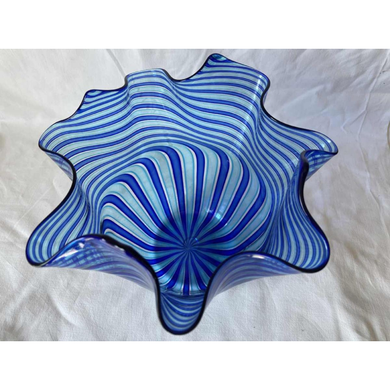 Orlando ZENNARO (1932-) Murano: glazen zakdoekvaas