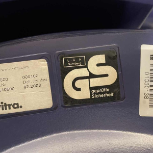 PHILIPPE STARCK voor VITRA, set van 6 “Louis 20“ stoelen, blauw polypropyleen en aluminium, 2003