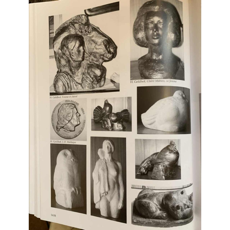 HERBERT GELDHOF, Sculpture Grandeur Nature Femme nue, plÃ¢tre d'atelier, 1950s