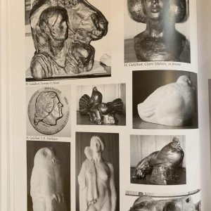 HERBERT GELDHOF, Life-Size Sculpture Naked Woman, Workshop Plaster, 1950s