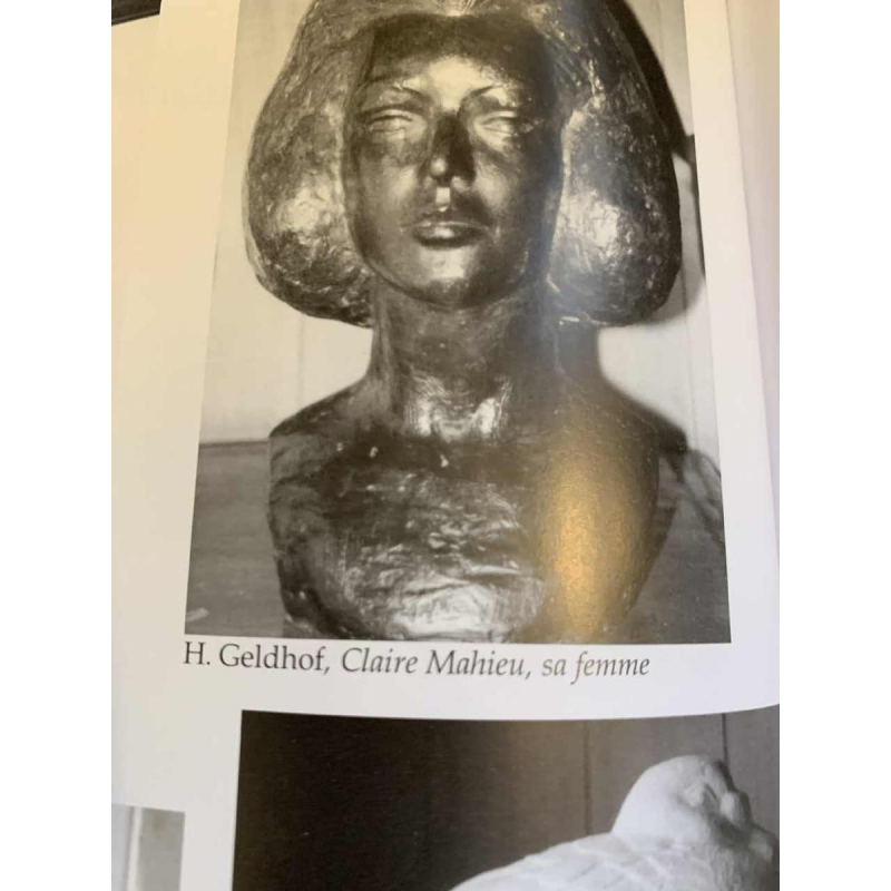 HERBERT GELDHOF, Life-Size Sculpture Naked Woman, Workshop Plaster, 1950s