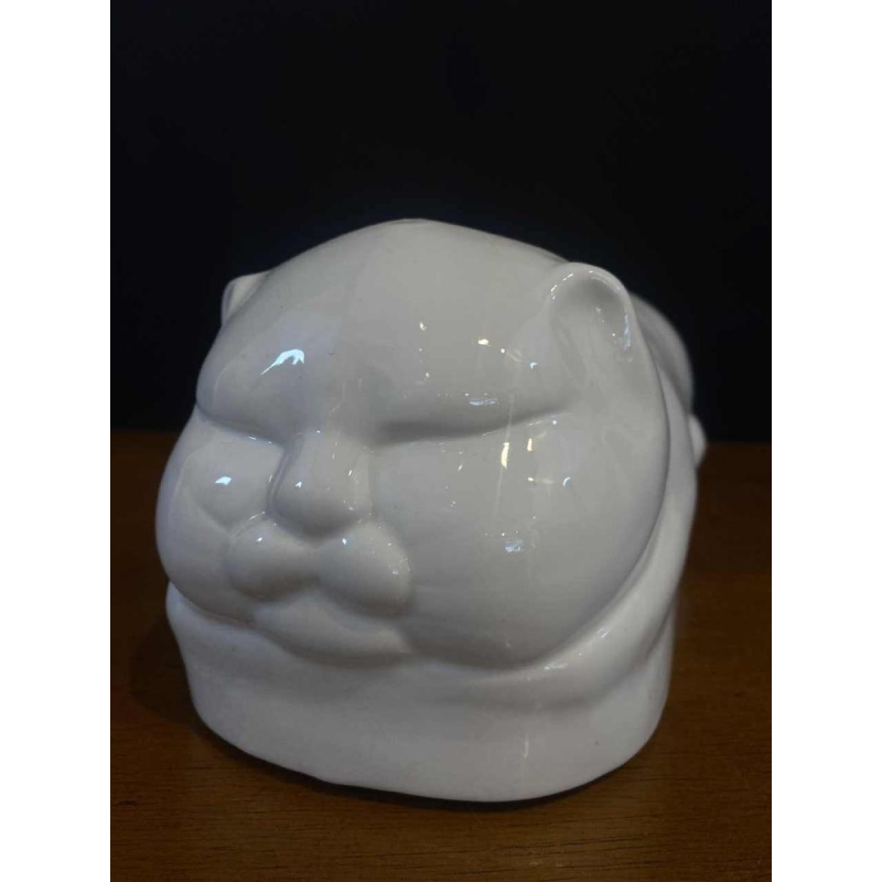 Pair of porcelain opium smoker's headrest cushions, China ca 1920