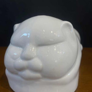 Paire de coussins repose-tête de fumeur d'opium en porcelaine, Chine ca 1920