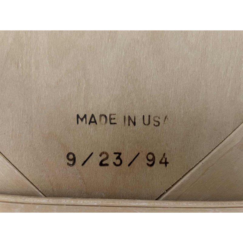 FRANK GEHRY / KNOLL International, pair of “Hat Trick“ armchairs, maple slats, 1994