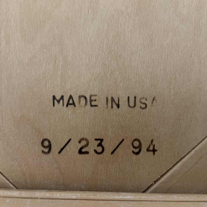 FRANK GEHRY / KNOLL International, paar “Hat Trick“ fauteuils, esdoorn latten, 1994