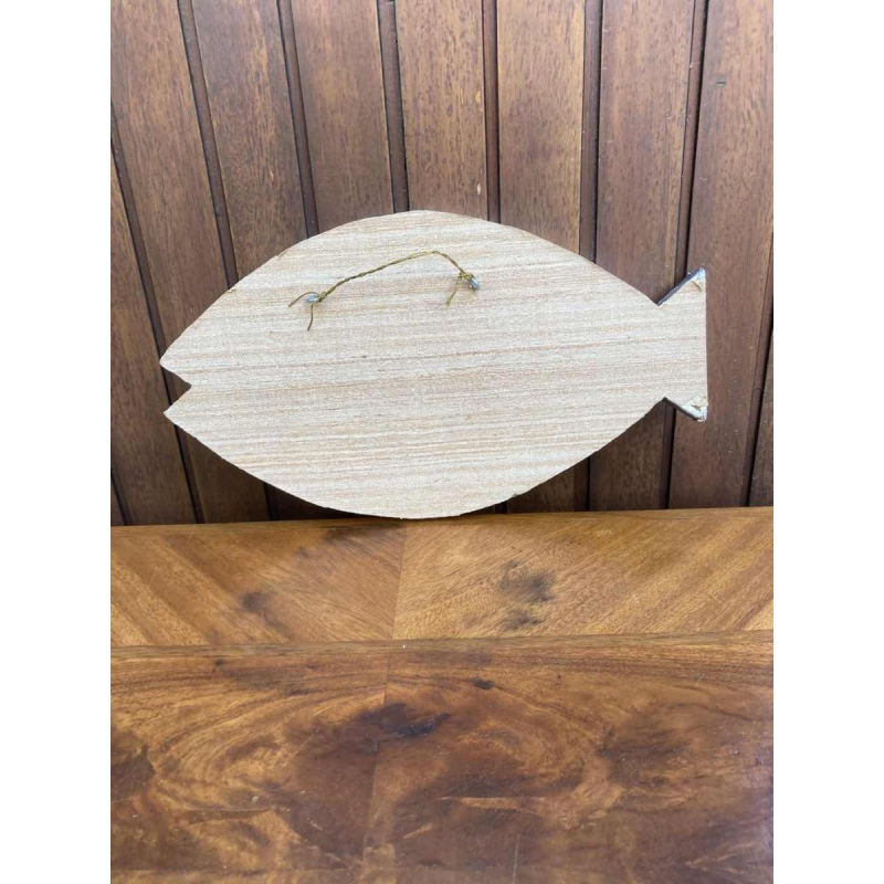 Flament J, miroir "Poisson" à la feuilles d'étain