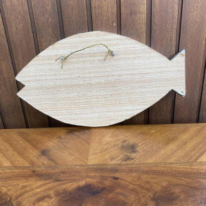 Flament J, miroir "Poisson" à la feuilles d'étain