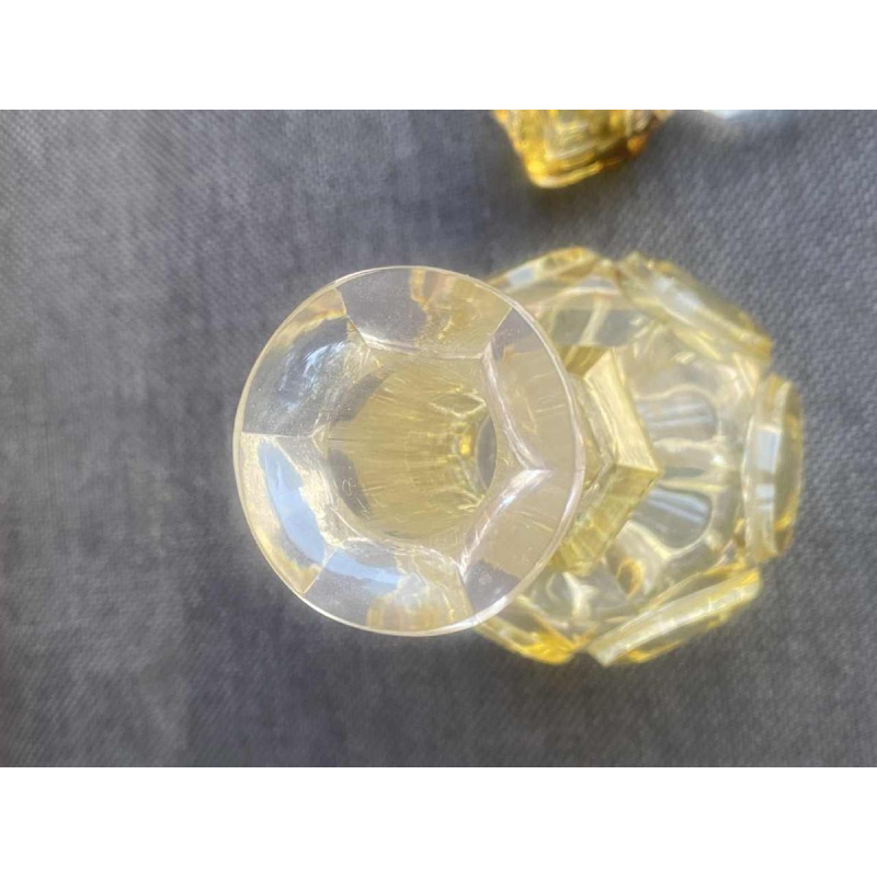 Val Saint Lambert, cut crystal decanter, Gevaert model, ca 1920