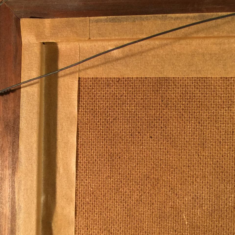 Jean Boquet "Turquoise Mountains", schilderkunst geometrische modernist, 1945