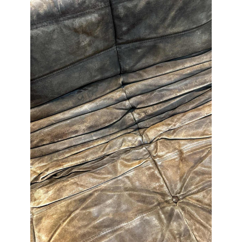 Michel Ducaroy pour Ligne Roset, canapé Togo 3 places en cuir