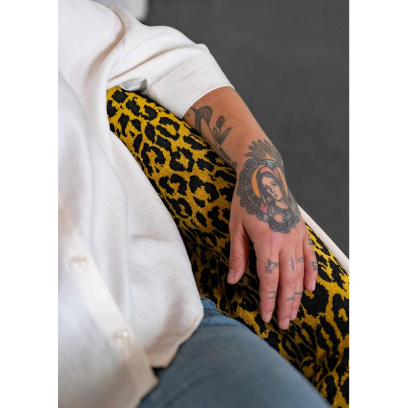 Raphael Raffel, Space Age fauteuil, ivoorkleurige kunststof schaal, Frankrijk 1970