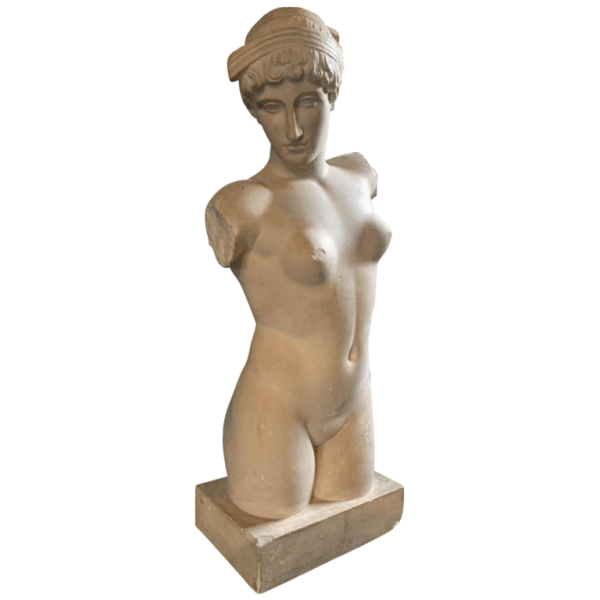 Venus van de Esquilijn, groot beeldhouwwerk 88 cm, gips naakte vrouw Aphrodite