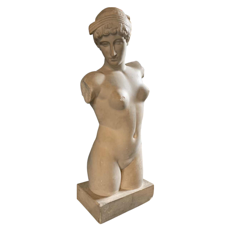 VÃ©nus de l'Esquilin, Grande Sculpture 88cm, PlÃ¢tre d'Aphrodite Femme Nue, 1940s
