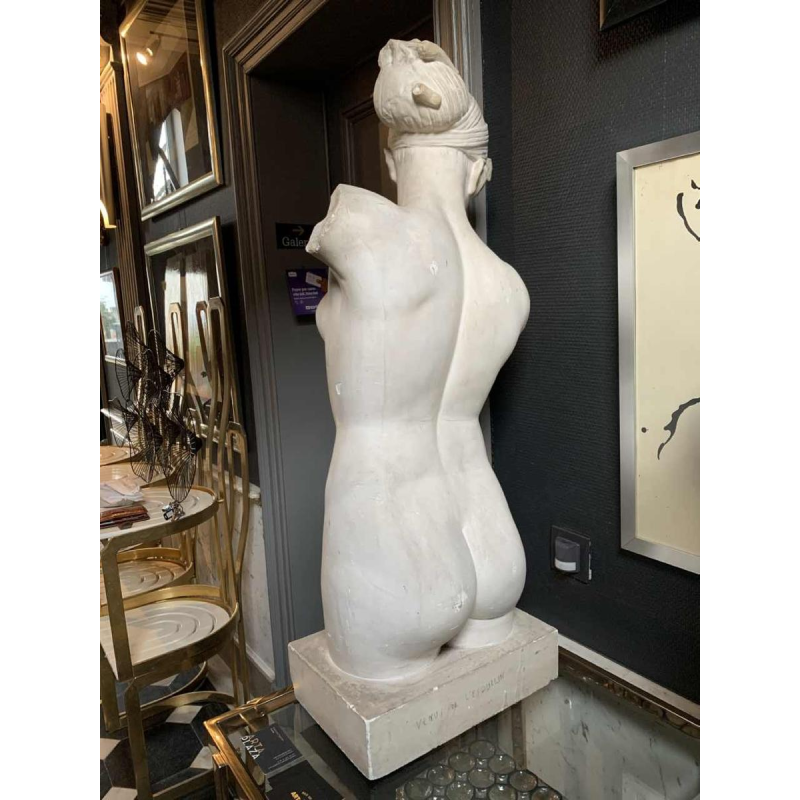 VÃ©nus de l'Esquilin, Grande Sculpture 88cm, PlÃ¢tre d'Aphrodite Femme Nue, 1940s
