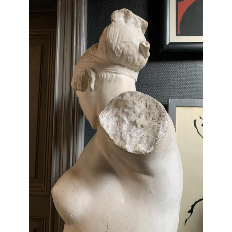 VÃ©nus de l'Esquilin, Grande Sculpture 88cm, PlÃ¢tre d'Aphrodite Femme Nue, 1940s