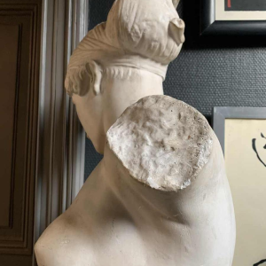 VÃ©nus de l'Esquilin, Grande Sculpture 88cm, PlÃ¢tre d'Aphrodite Femme Nue, 1940s