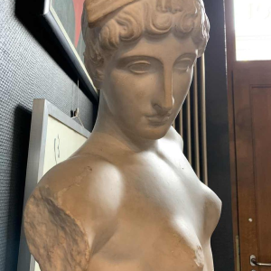 VÃ©nus de l'Esquilin, Grande Sculpture 88cm, PlÃ¢tre d'Aphrodite Femme Nue, 1940s