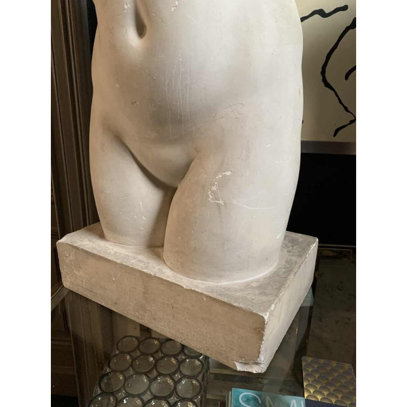 Venus of the Esquiline, Large Plaster Sculpture 88cm Aphrodite Naked Woman 1940s