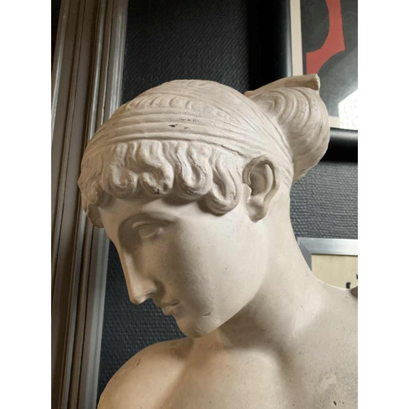 VÃ©nus de l'Esquilin, Grande Sculpture 88cm, PlÃ¢tre d'Aphrodite Femme Nue, 1940s