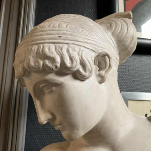 Venus van de Esquilijn, groot beeldhouwwerk 88 cm, gips naakte vrouw Aphrodite