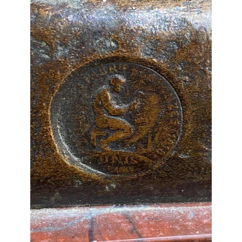 Antoine Bofill "The Worker" bronze sculpture of a man 53cm, early 20th century