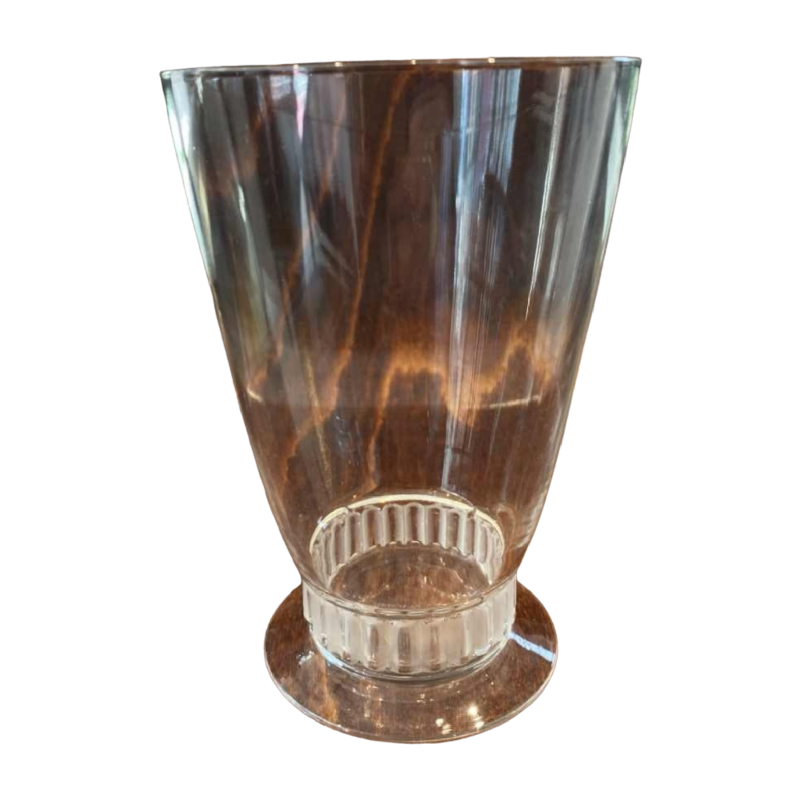 R Lalique France, ensemble de 4 verres Art Déco en cristal
