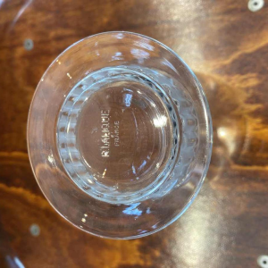 R Lalique France, ensemble de 4 verres Art Déco en cristal