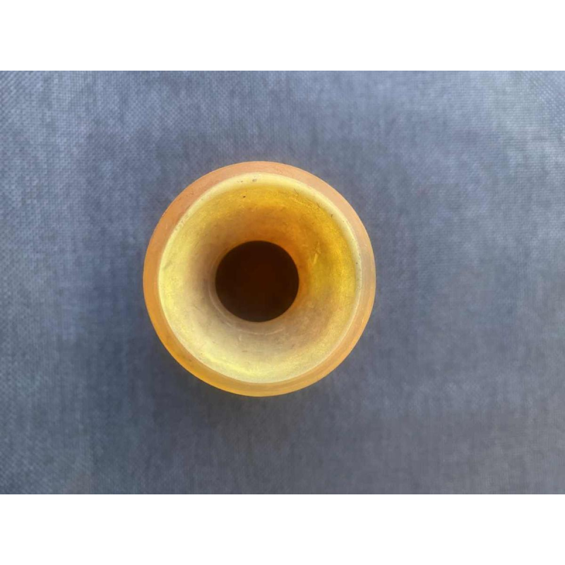 Emile Gallé, Vase Art Nouveau en pâte de verre à décor de Lys, ca 1900