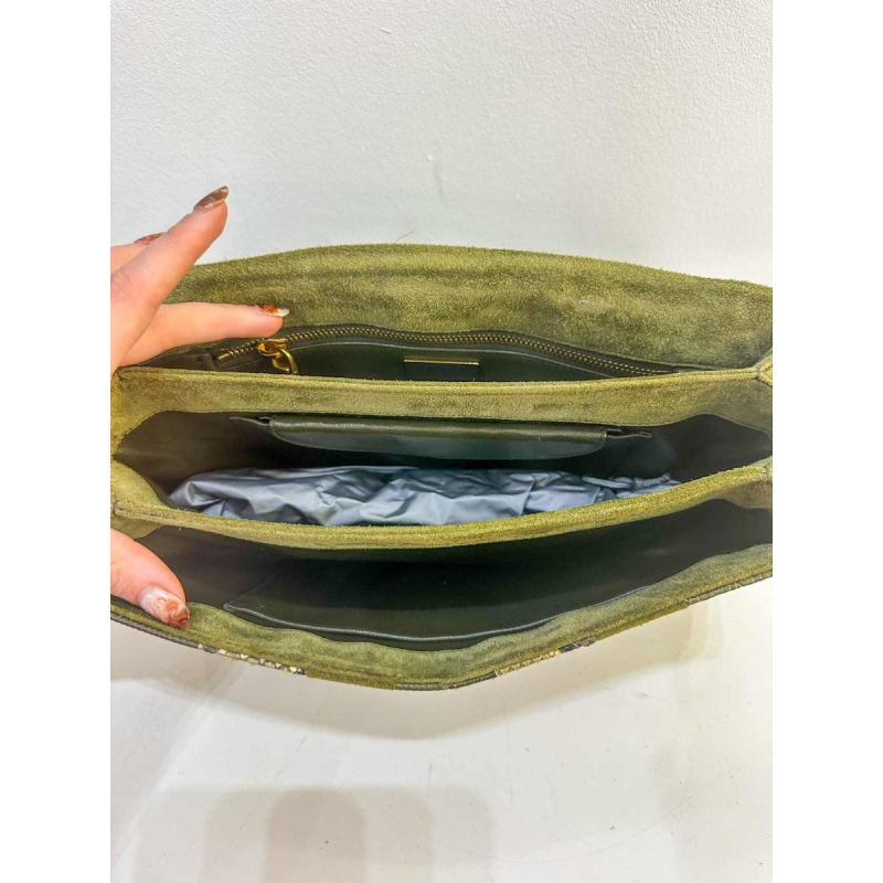 Prada, sac crossbody en différents cuirs