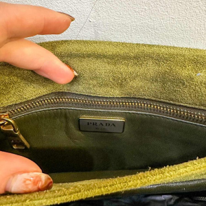 Prada, crossbody bag in different leathers