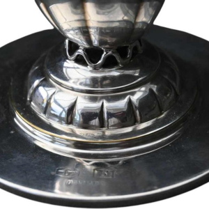 Georg Jensen massief zilveren kandelaar - Model n°5 van Johan Rohde (1949)