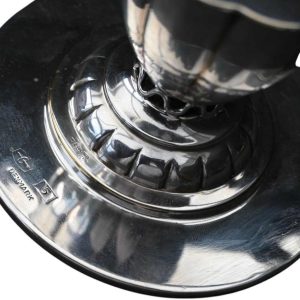 Georg Jensen massief zilveren kandelaar - Model n°5 van Johan Rohde (1949)