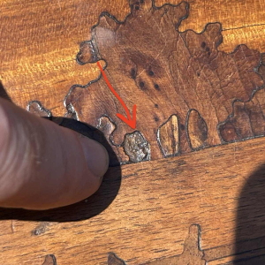 PAUL GUTH Ãcole de Nancy, set de 4 tables gigognes Art Nouveau marqueteÂ´es, 1900