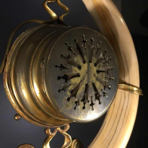 Clock, Belgian Art Nouveau school, bronze, Victor Horta style, circa 1900
