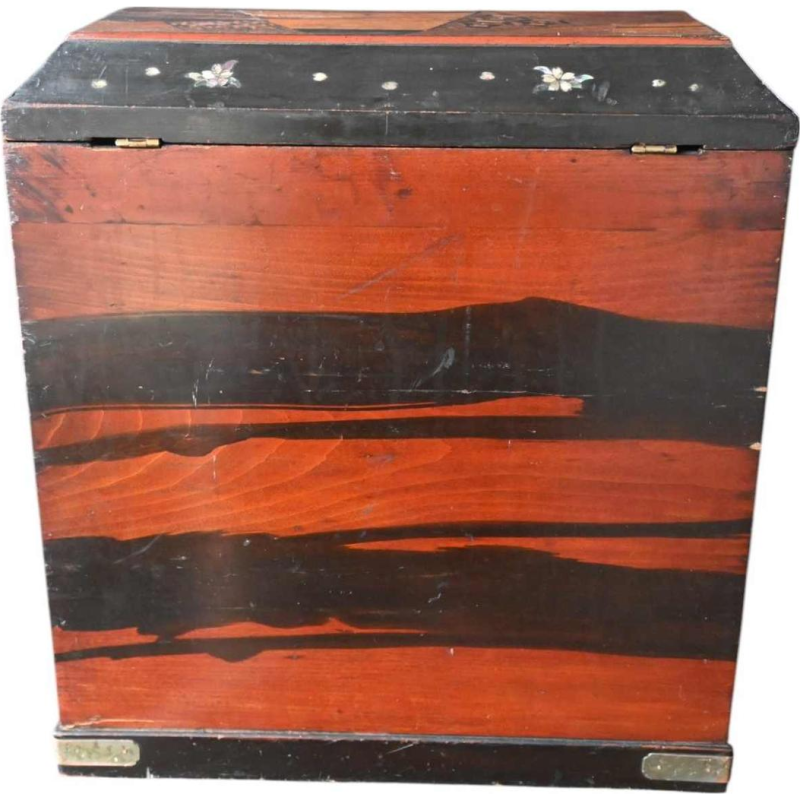 Kusuri Dansu Japonais - Apothecary set with Yosegi inlay