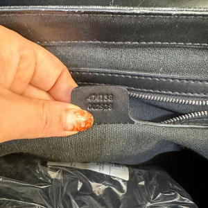 Gucci, uniseks tas van leer en canvas met monogram