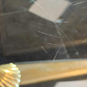 Table basse / Salon ' coquillage ' Laiton DorÃ©, Style Hollywood Regency 1970s