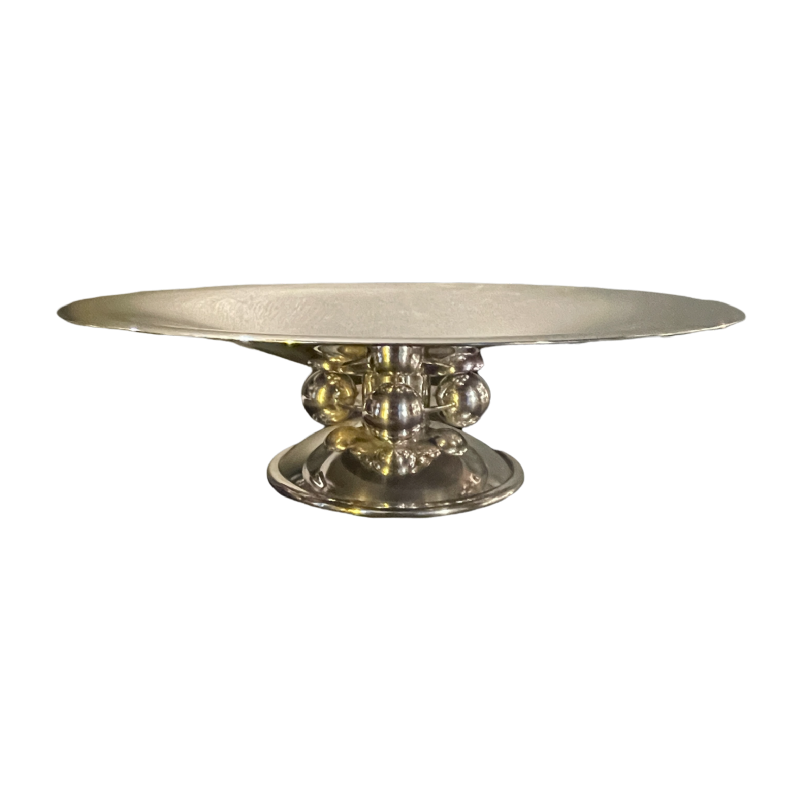 LUC LANEL for CHRISTOFLE, "Le Normandie" Art Deco bowl / Tray / Dish, 1931