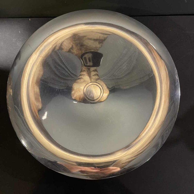 LUC LANEL voor CHRISTOFLE, "Le Normandie" Art Deco Schaal / Dienblad, 1931