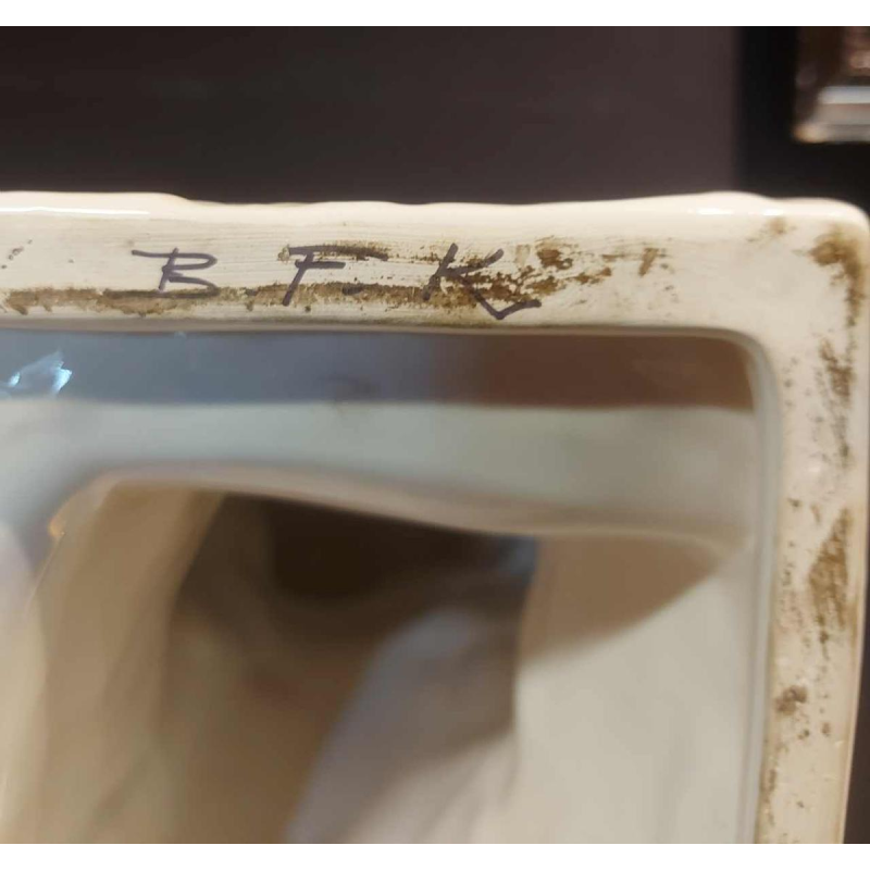 Patrick Villas ceramic ‘lion's head’, late 20th century