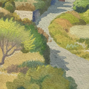 Pierre de Vaucleroy (Brussel 1892-1980) Landschap van de Provence gouache 27x37