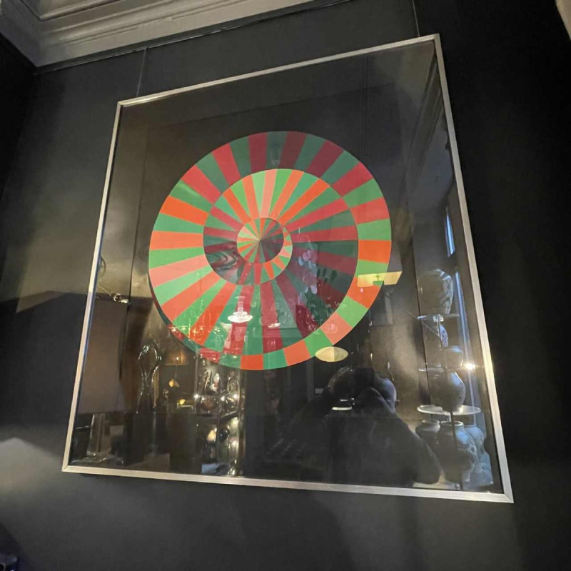 VICTOR VASARELY, Olympia Spirale, grande se´rigraphie originale signée, 1972
