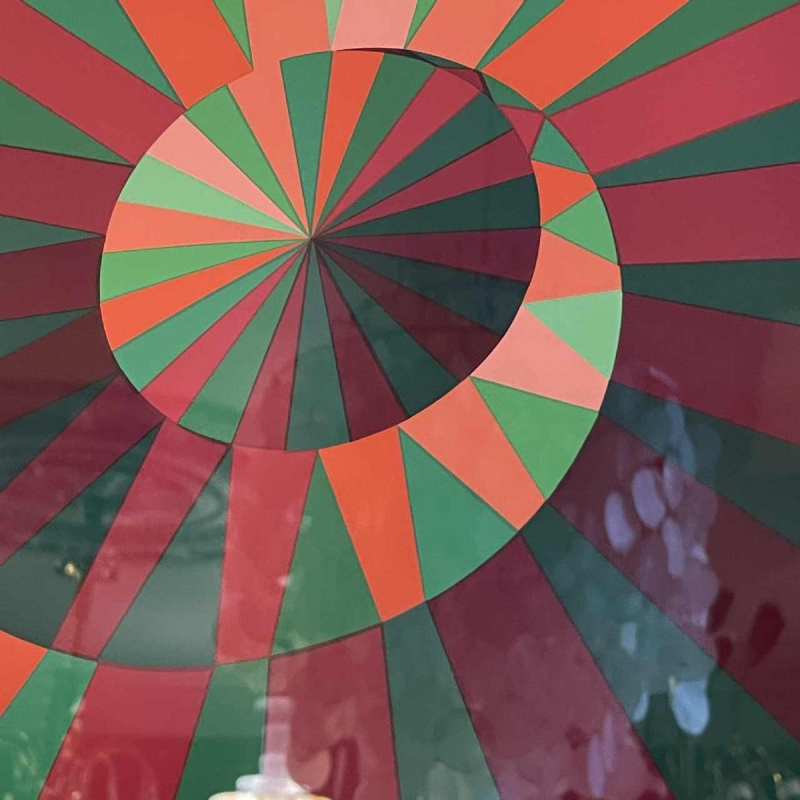 VICTOR VASARELY, Olympia Spirale, grande se´rigraphie originale signée, 1972