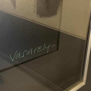 VICTOR VASARELY, Olympia Spirale, grande se´rigraphie originale signée, 1972